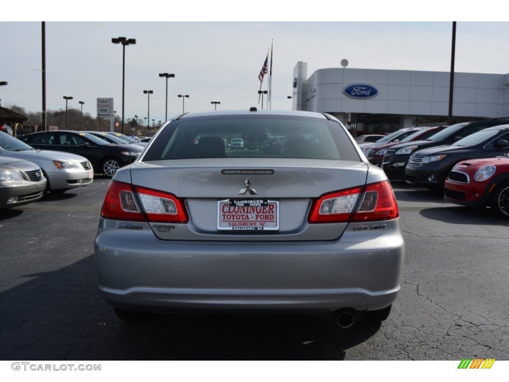 2012 Galant SE - Quick Silver / Black photo #4