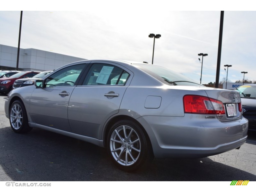 2012 Galant SE - Quick Silver / Black photo #5