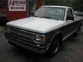 1991 White Chevrolet S10 Regular Cab  photo #6