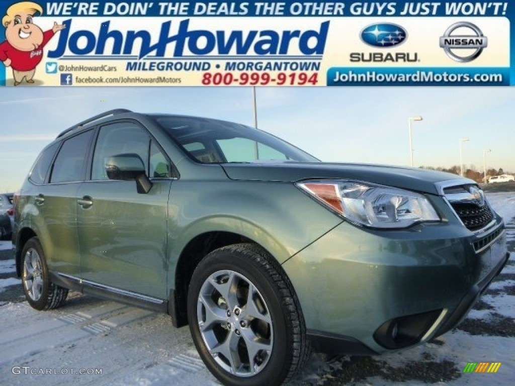 Jasmine Green Metallic Subaru Forester