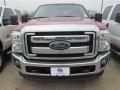 2015 Ruby Red Ford F250 Super Duty XLT Crew Cab 4x4  photo #5