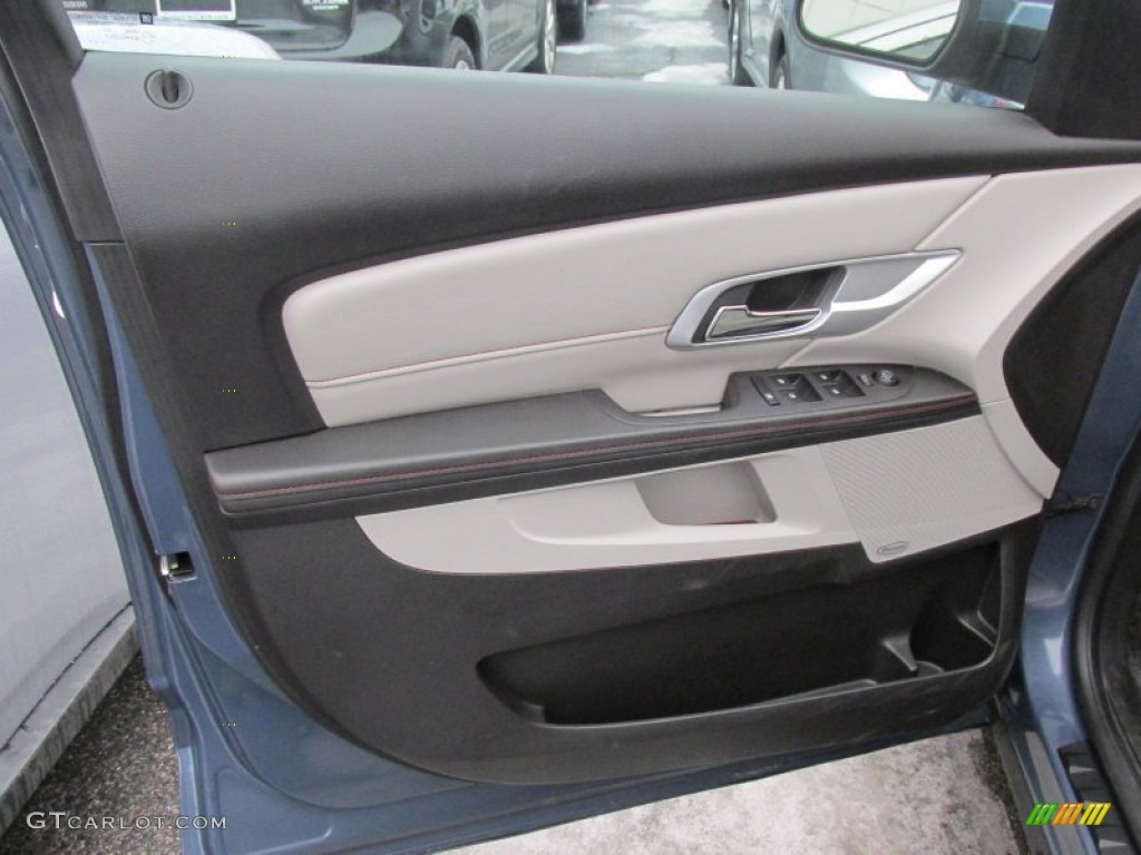 2011 GMC Terrain SLT AWD Light Titanium Door Panel Photo #101372097