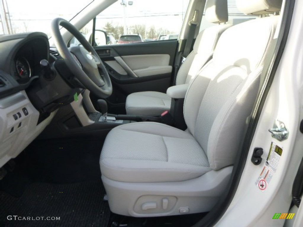 Gray Interior 2015 Subaru Forester 2.5i Premium Photo #101372133
