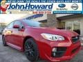 Lightning Red 2015 Subaru WRX Premium