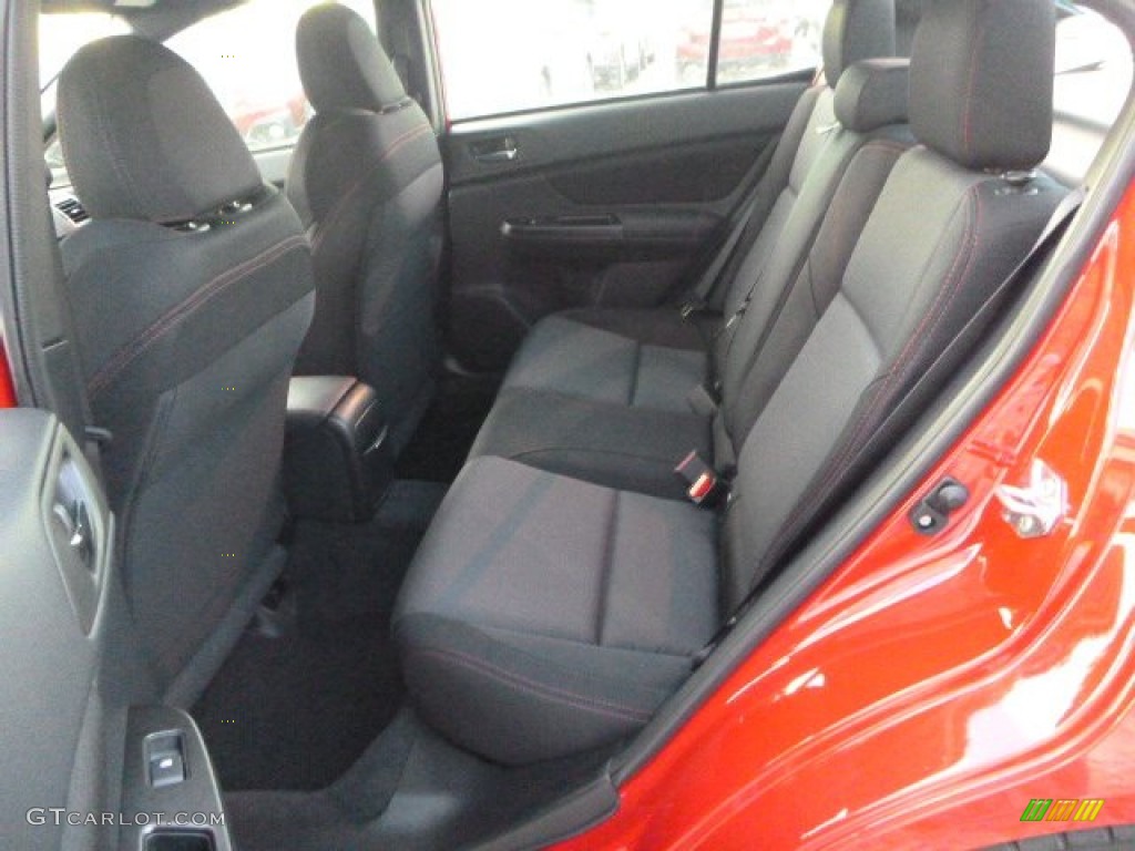 2015 Subaru WRX Premium Rear Seat Photo #101373609