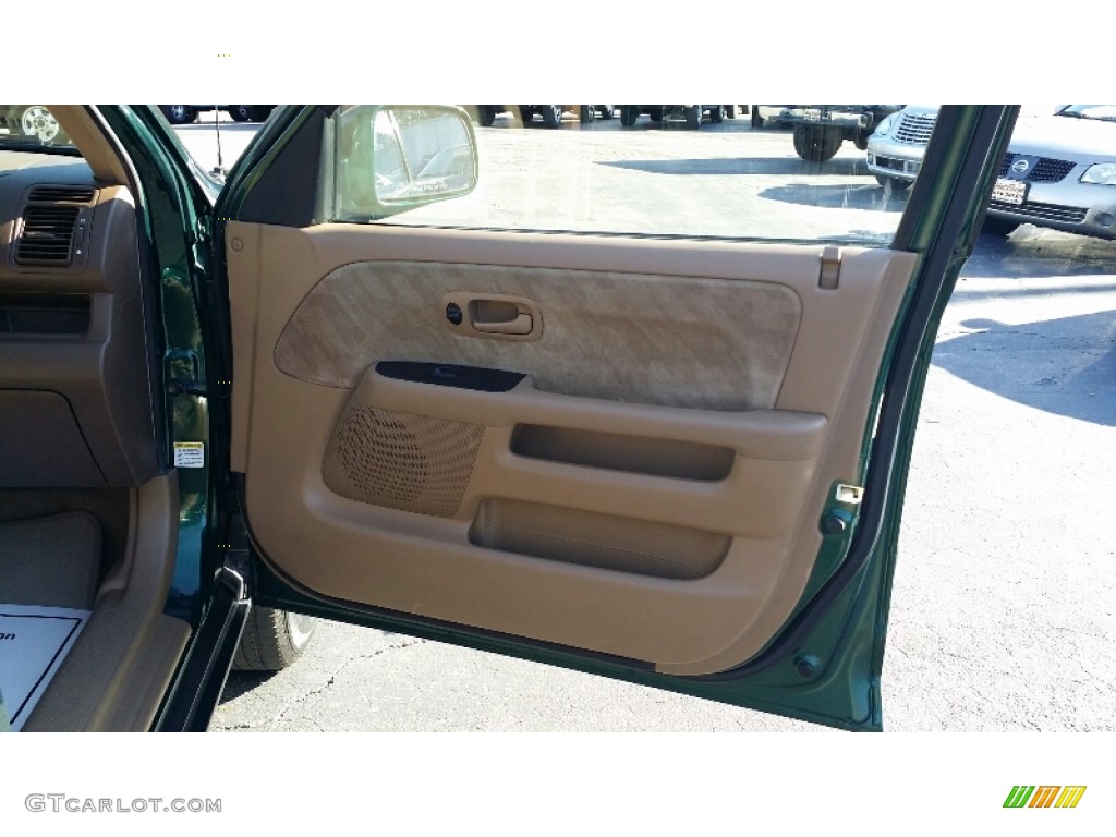 2004 CR-V EX 4WD - Clover Green Pearl / Saddle photo #10