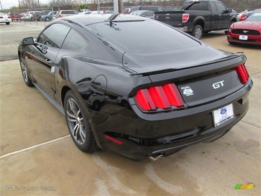 2015 Mustang GT Coupe - Black / Ebony photo #8