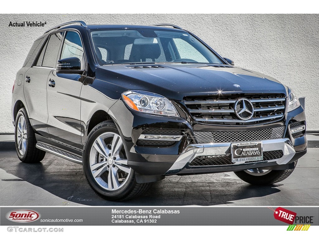 2015 ML 350 - Black / Black photo #1