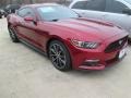 2015 Ruby Red Metallic Ford Mustang EcoBoost Coupe  photo #1