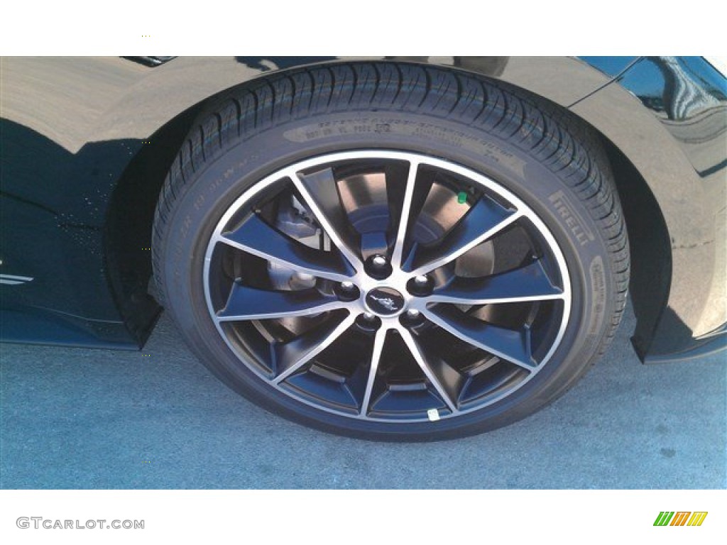 2015 Mustang EcoBoost Coupe - Black / Ebony photo #5