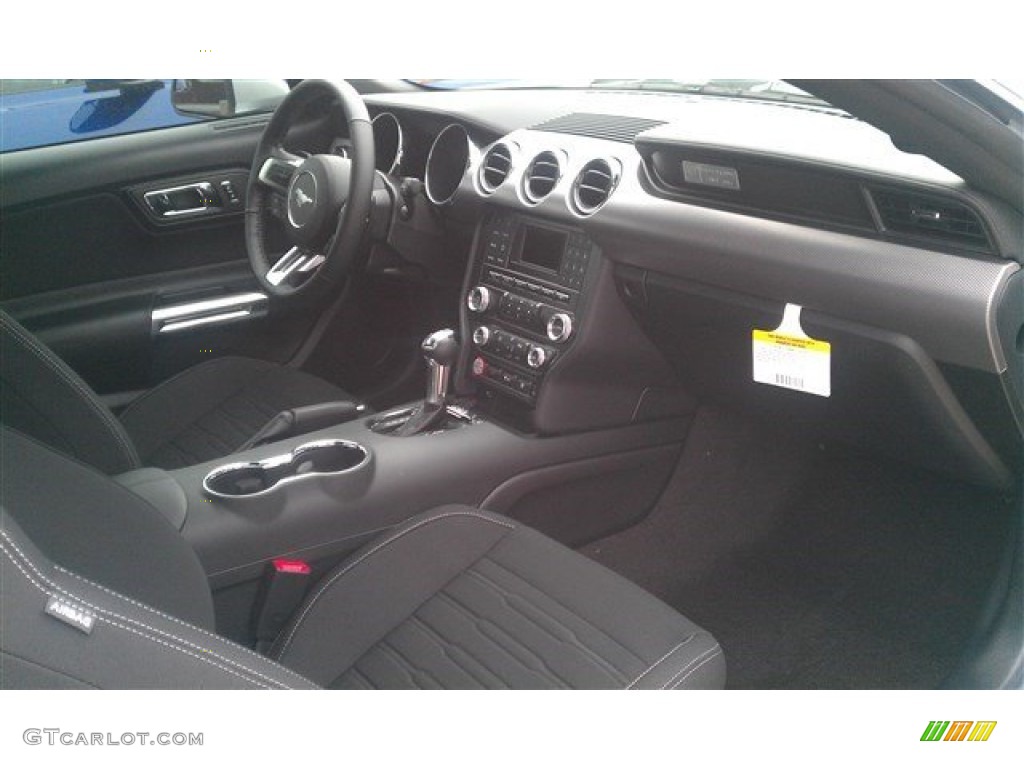 2015 Mustang EcoBoost Coupe - Ingot Silver Metallic / Ebony photo #13