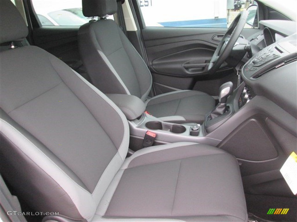 2015 Escape S - Oxford White / Charcoal Black photo #13