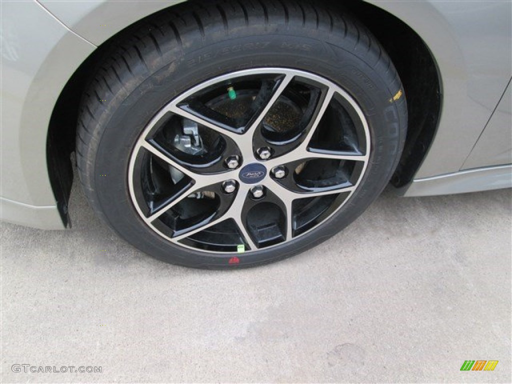 2015 Focus SE Hatchback - Tectonic Metallic / Charcoal Black photo #5