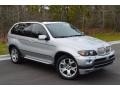 Titanium Silver Metallic 2004 BMW X5 4.8is Exterior