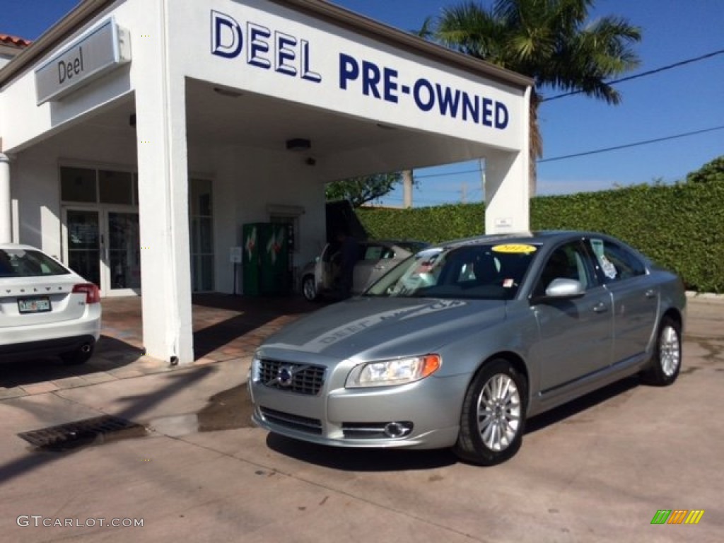 2012 S80 3.2 - Electric Silver Metallic / Anthracite Black photo #1