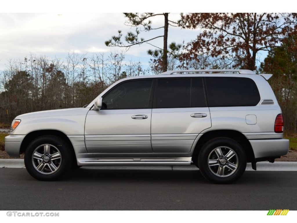 2007 LX 470 - Classic Silver Metallic / Stone photo #33