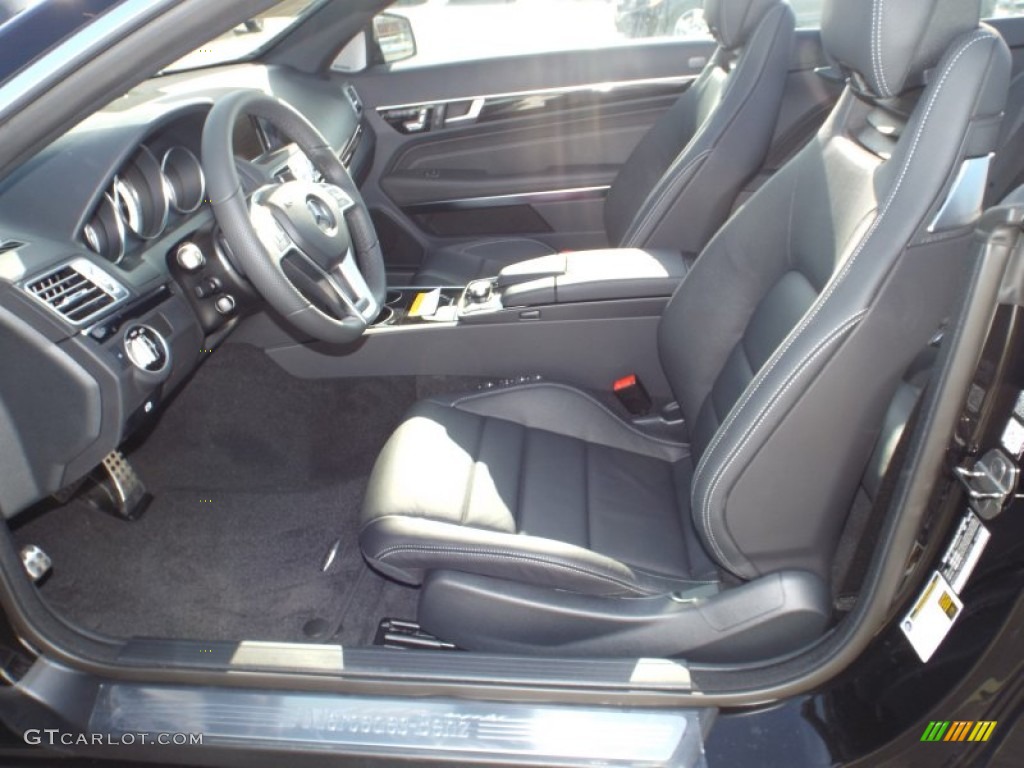 2015 Mercedes-Benz E 550 Cabriolet Front Seat Photo #101379789