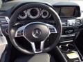 2015 Mercedes-Benz E Black Interior Steering Wheel Photo