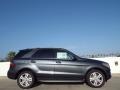 2015 Steel Grey Metallic Mercedes-Benz ML 350 4Matic  photo #3