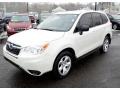 Satin White Pearl 2015 Subaru Forester 2.5i Premium Exterior