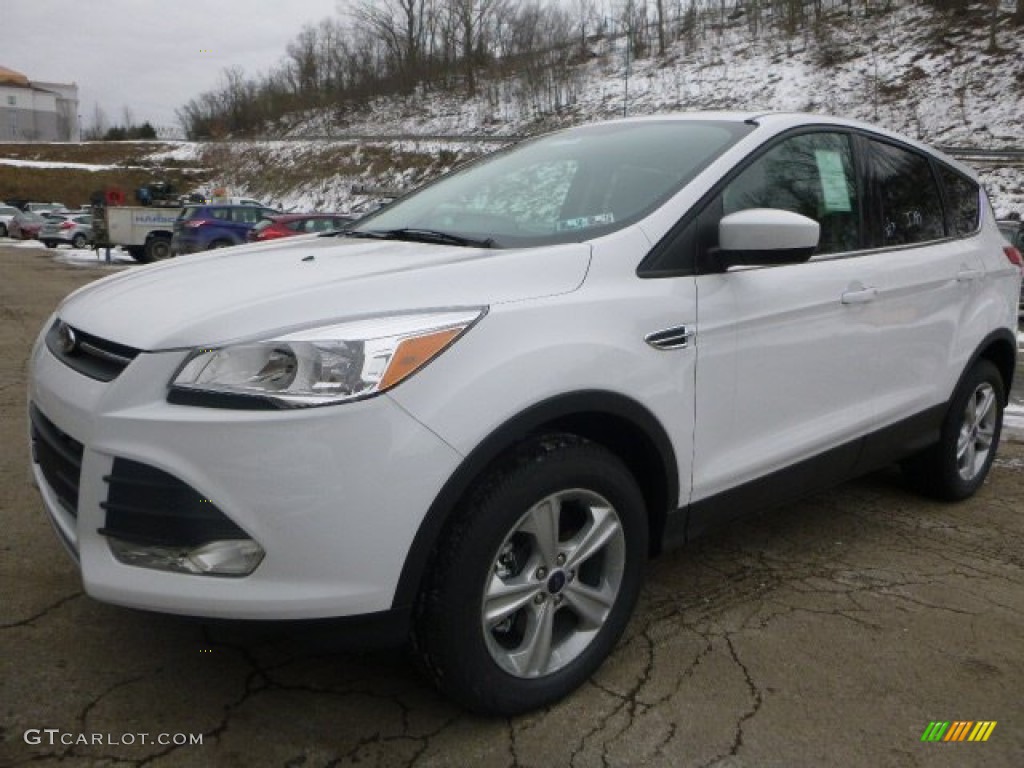 Oxford White 2015 Ford Escape SE 4WD Exterior Photo #101384010