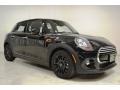 2015 Midnight Black Metallic Mini Cooper Hardtop 4 Door  photo #2