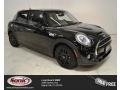 2015 Midnight Black Metallic Mini Cooper S Hardtop 4 Door  photo #1