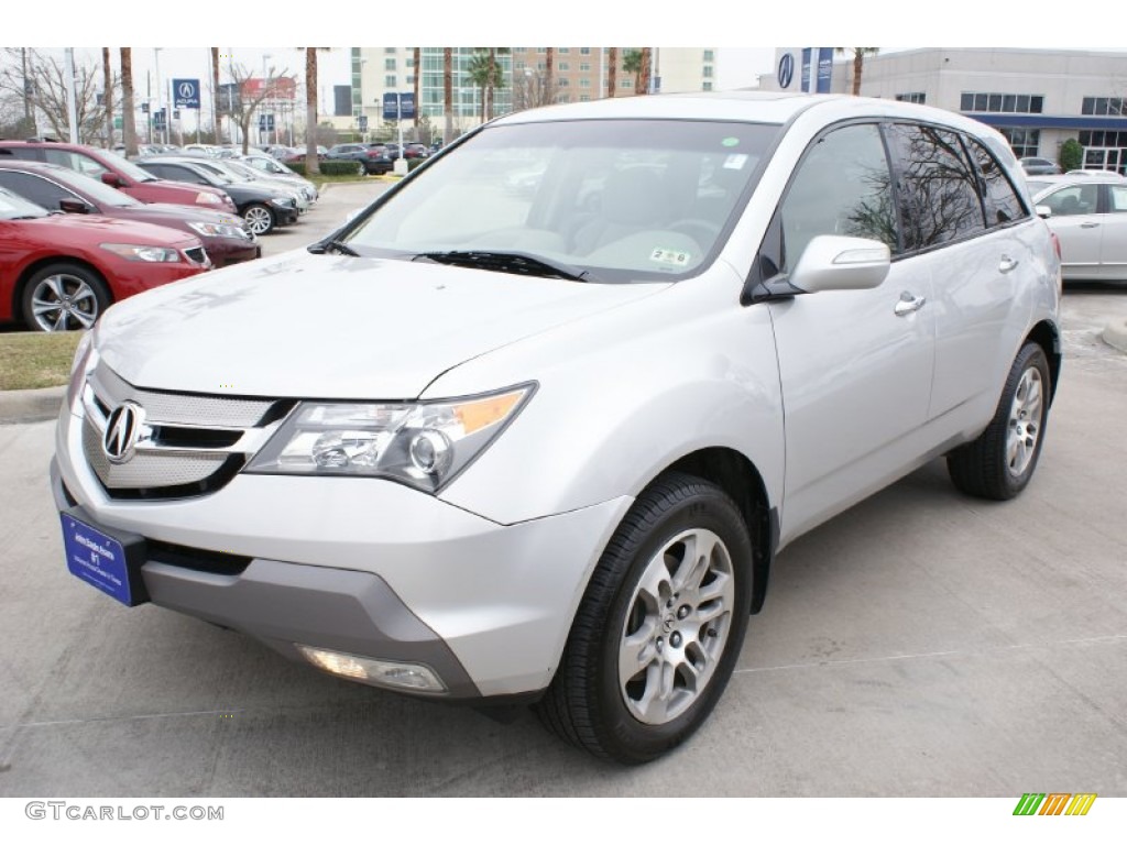 2007 MDX Technology - Billet Silver Metallic / Taupe photo #3