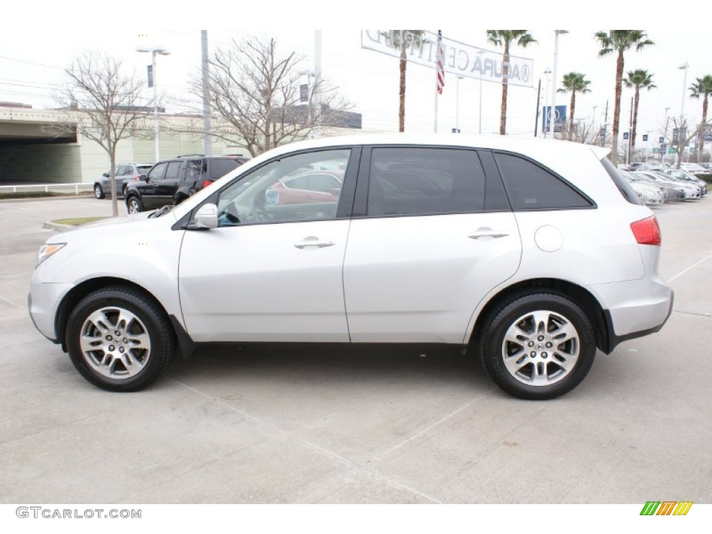 2007 MDX Technology - Billet Silver Metallic / Taupe photo #4