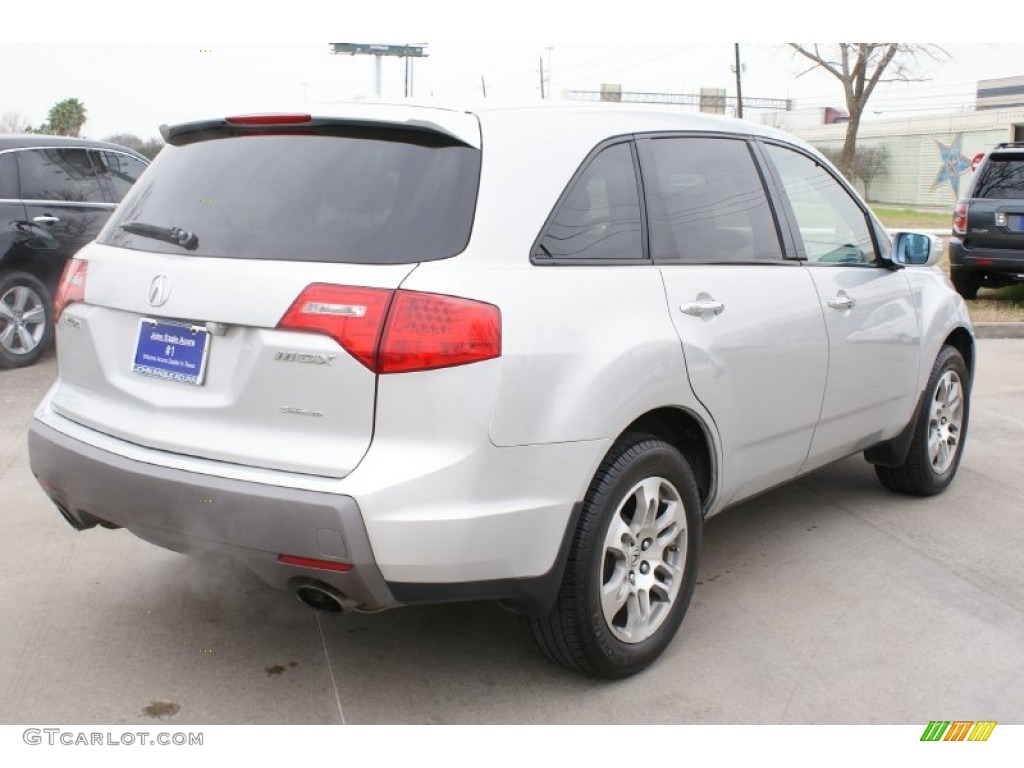 2007 MDX Technology - Billet Silver Metallic / Taupe photo #7