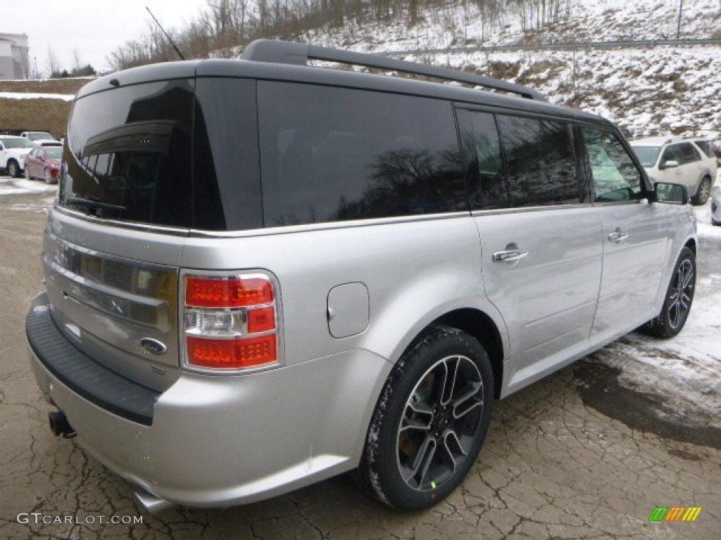 Ingot Silver 2014 Ford Flex Limited AWD Exterior Photo #101384943