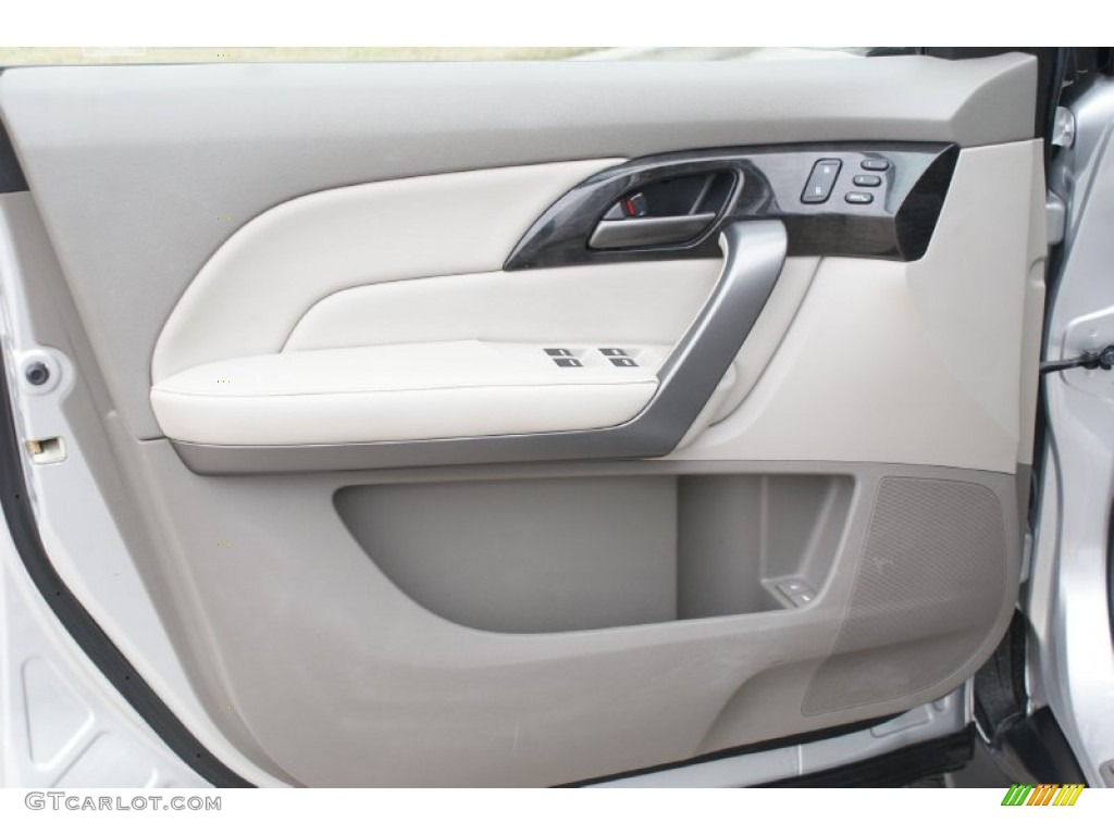 2007 MDX Technology - Billet Silver Metallic / Taupe photo #10