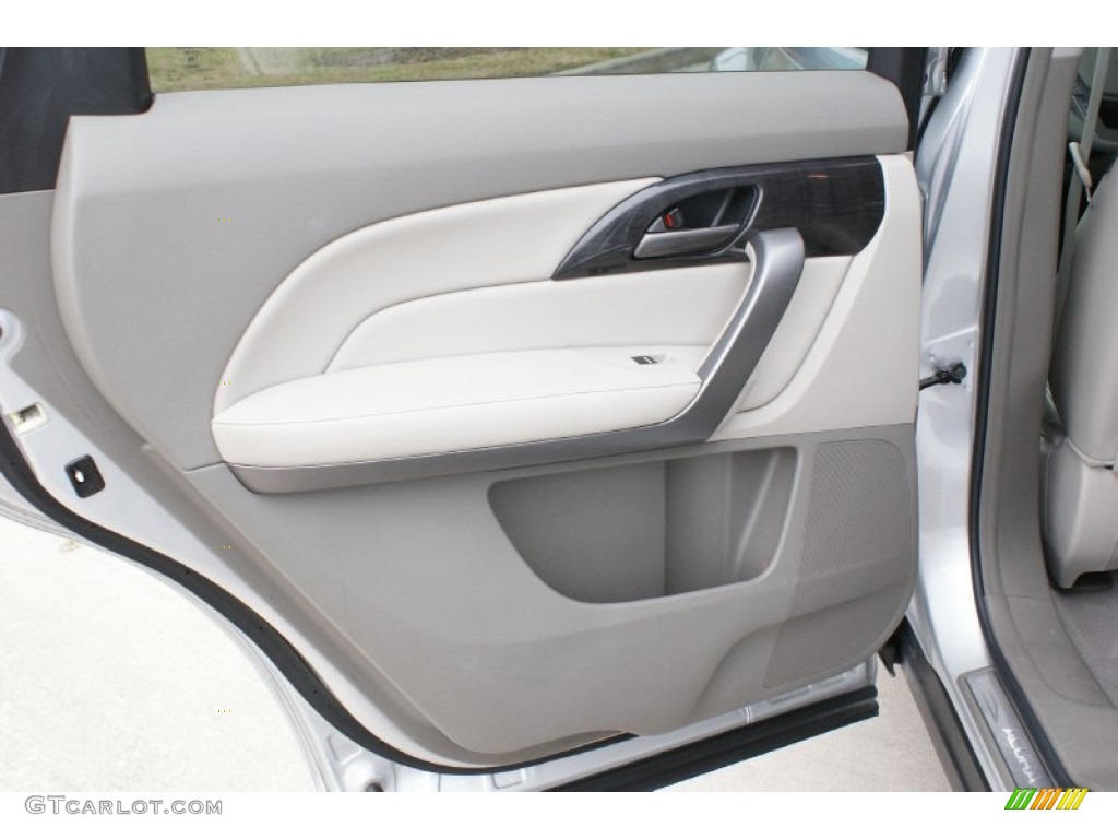 2007 MDX Technology - Billet Silver Metallic / Taupe photo #13