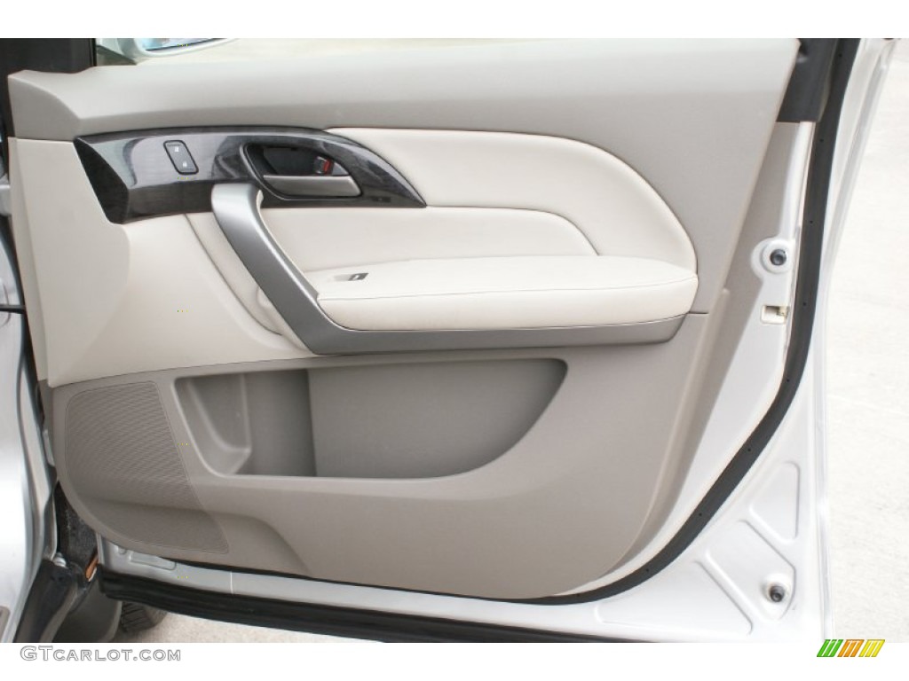 2007 MDX Technology - Billet Silver Metallic / Taupe photo #24