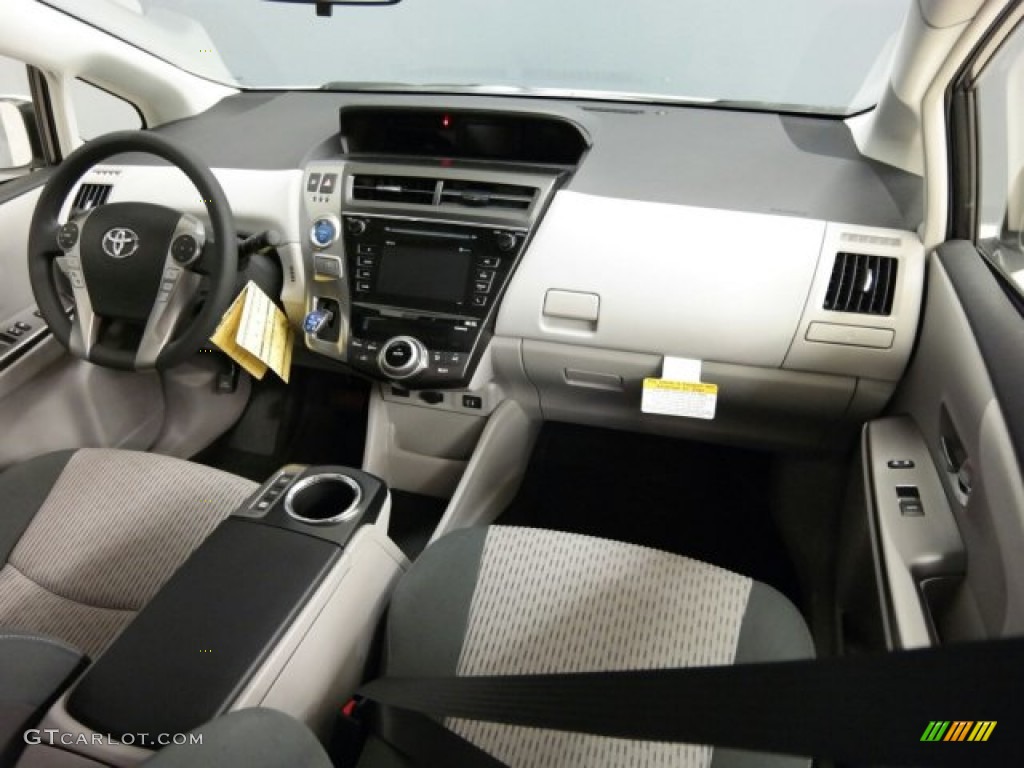 2015 Toyota Prius v Three Ash Dashboard Photo #101386053