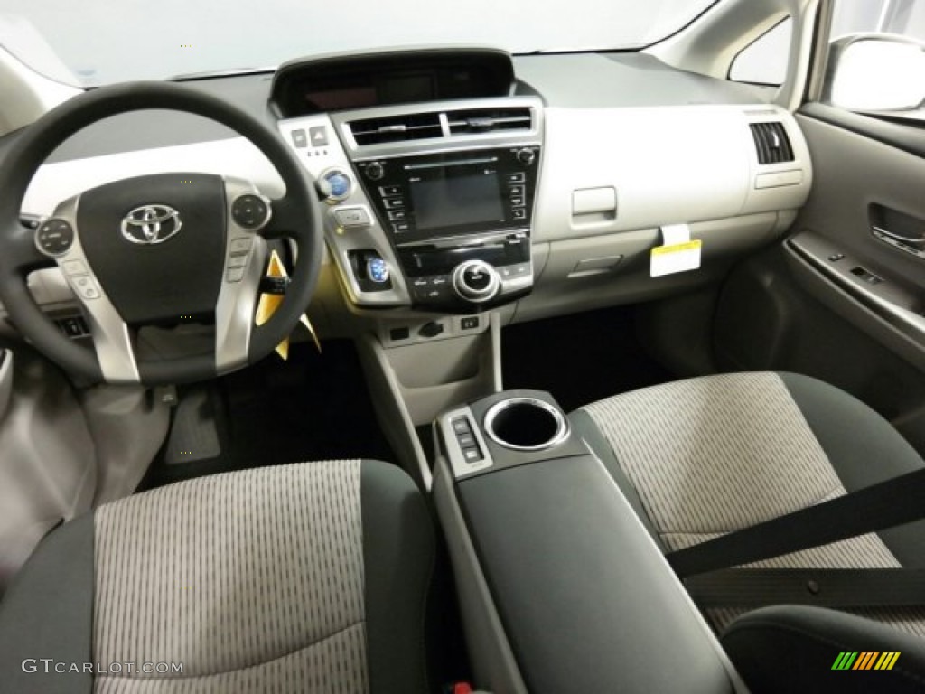 Ash Interior 2015 Toyota Prius V Three Photo 101386110