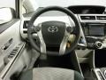 2015 Toyota Prius v Ash Interior Steering Wheel Photo