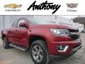 Red Rock Metallic 2015 Chevrolet Colorado Z71 Extended Cab 4WD