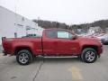 Red Rock Metallic 2015 Chevrolet Colorado Z71 Extended Cab 4WD Exterior