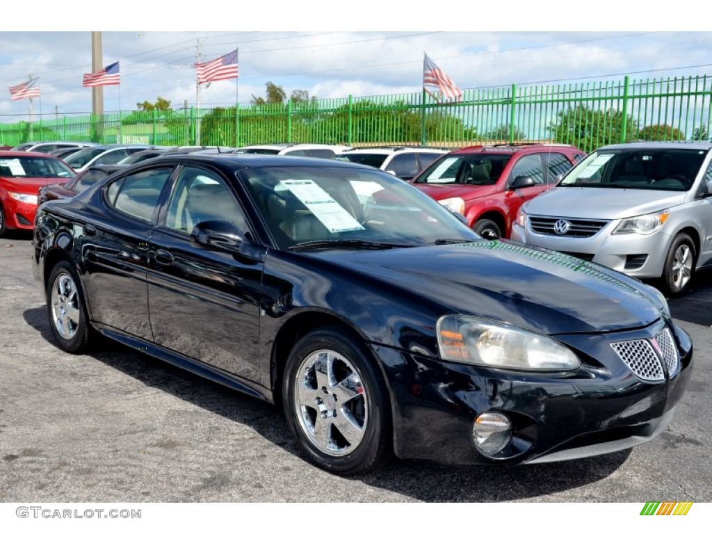 Black 2007 Pontiac Grand Prix GT Sedan Exterior Photo #101388643