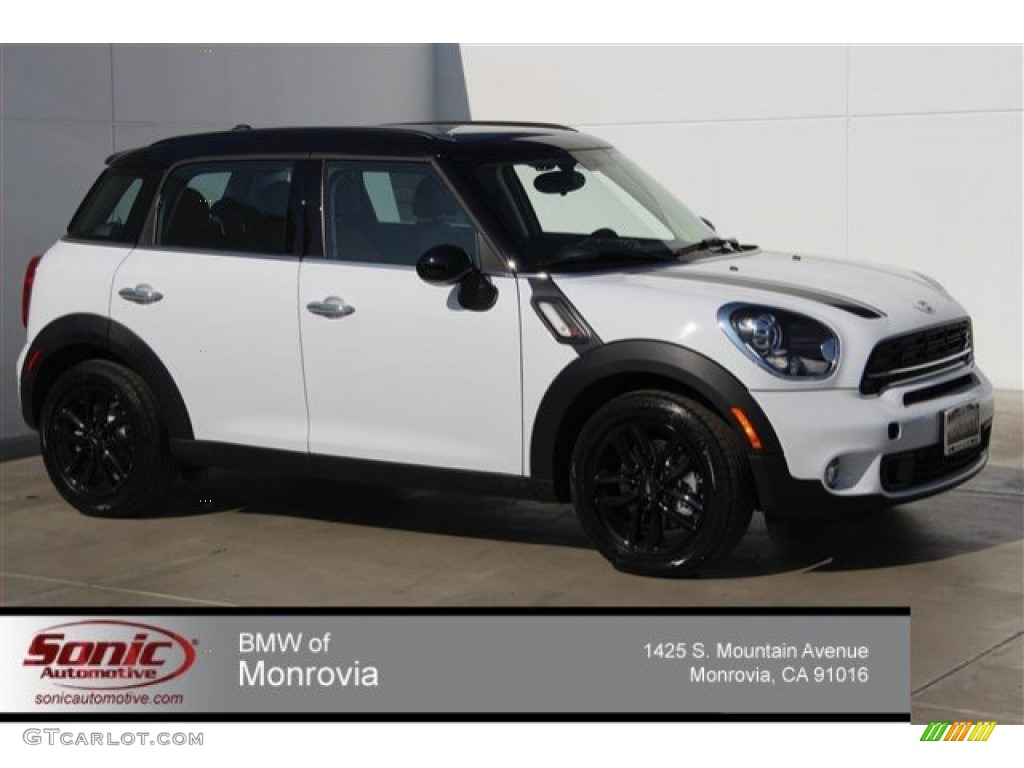 2015 Countryman Cooper S - Light White / Carbon Black photo #1