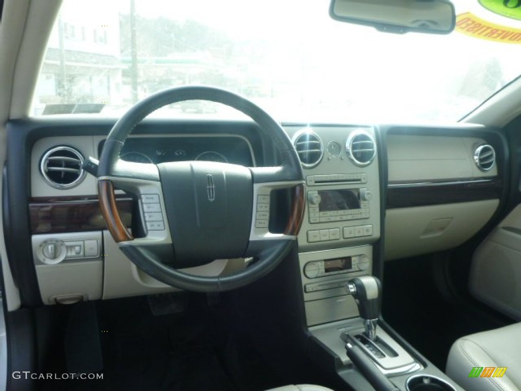 2008 MKZ AWD Sedan - Silver Birch Metallic / Dark Charcoal photo #11