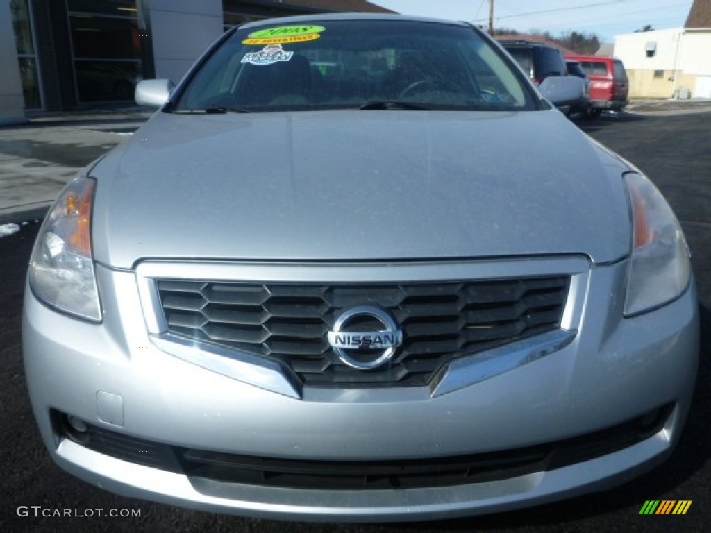 2008 Altima 2.5 S Coupe - Radiant Silver Metallic / Charcoal photo #8