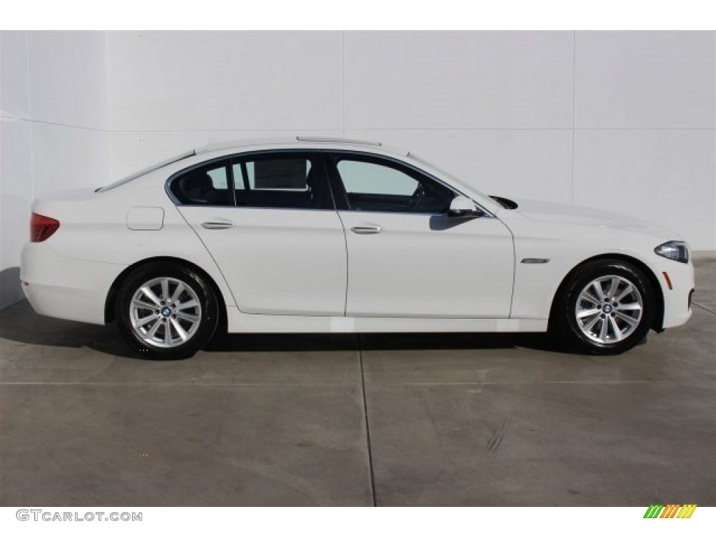 Alpine White 2015 BMW 5 Series 528i Sedan Exterior Photo #101390298