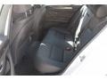 2015 BMW 5 Series Black Interior Rear Seat Photo