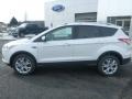 2015 White Platinum Metallic Tri-Coat Ford Escape Titanium 4WD  photo #2