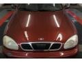 2002 Red Rock Mica Daewoo Lanos S Coupe  photo #34