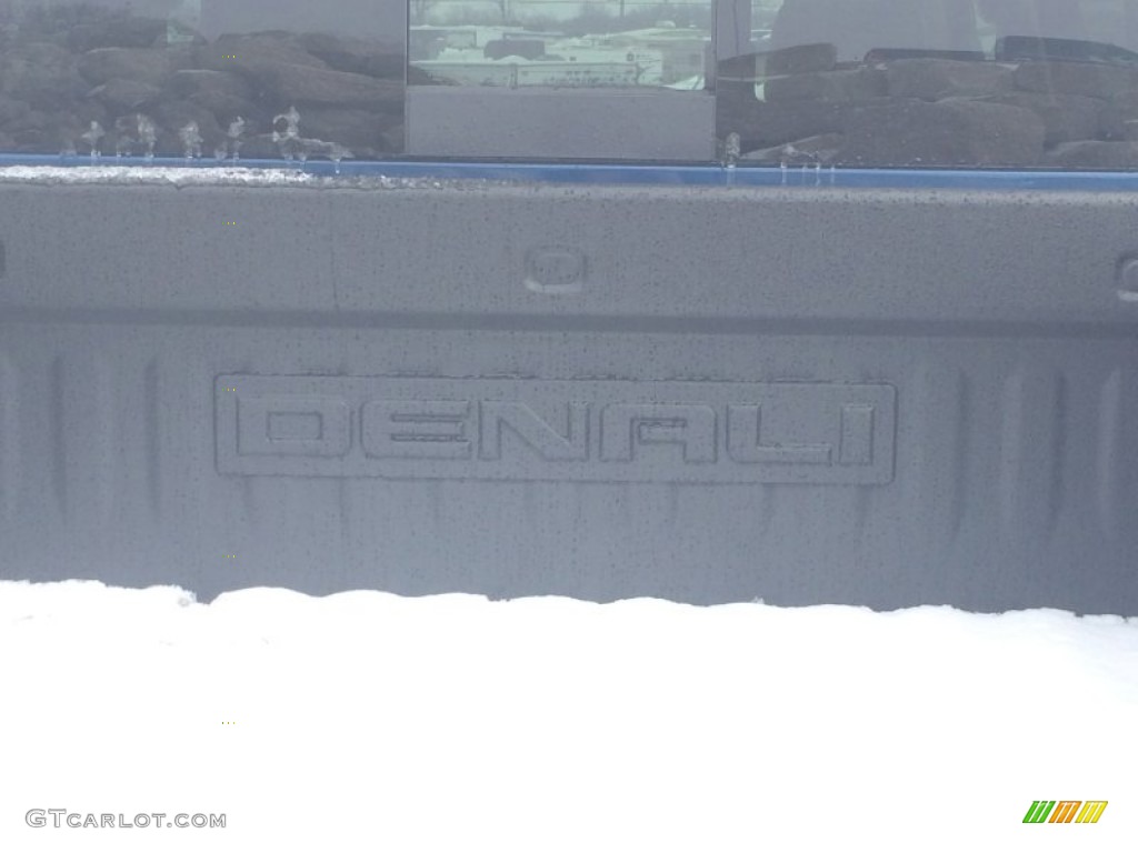 2015 Sierra 1500 Denali Crew Cab 4x4 - Stone Blue Metallic / Cocoa/Dune photo #30