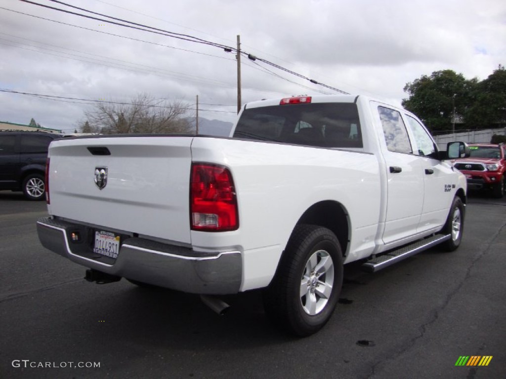 2014 1500 Tradesman Crew Cab - Bright White / Black/Diesel Gray photo #7