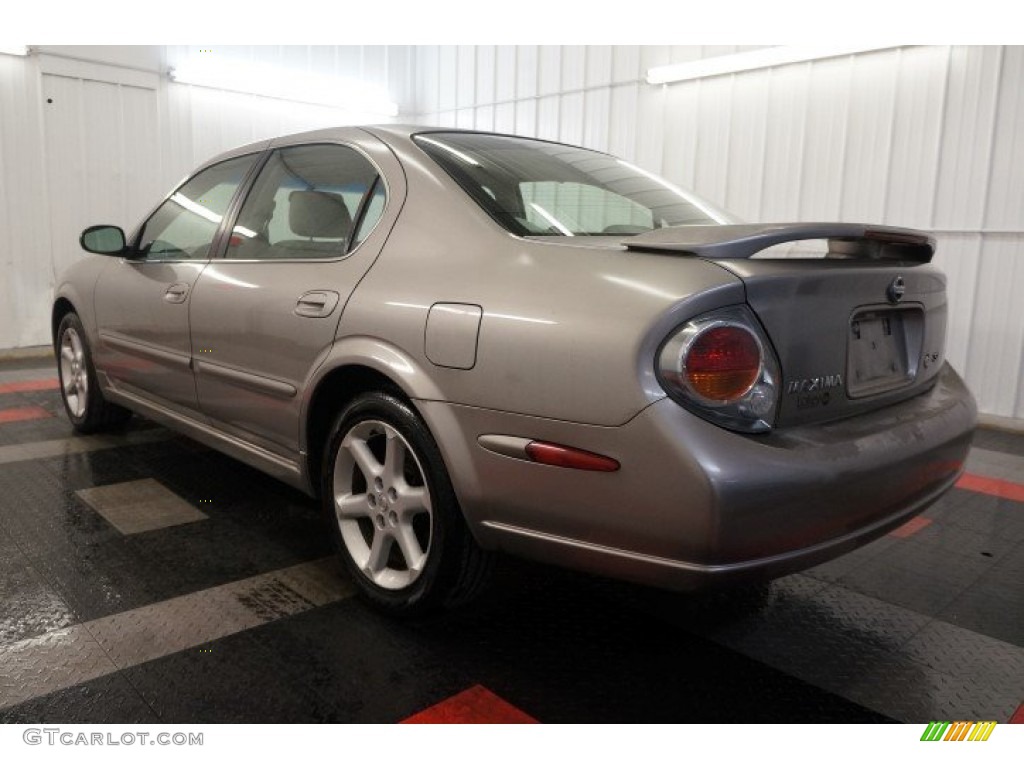 2002 Maxima SE - Sunlit Sand Metallic / Blond photo #10